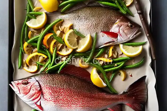 Grilled Red Snapper with Lemon and Jalapeno
