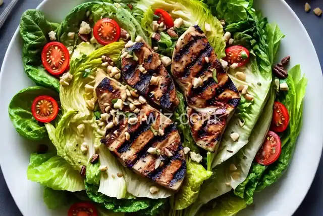 Grilled Romaine Salad