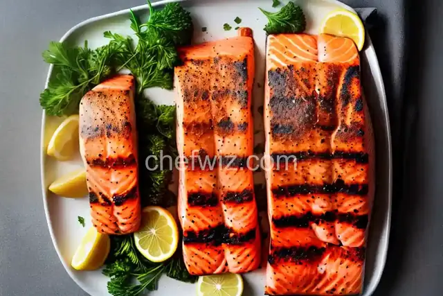 Grilled Salmon Steaks