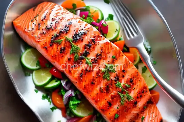 Grilled Salmon in Foil