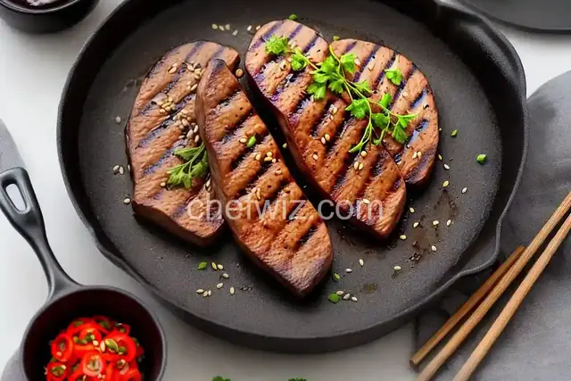 Grilled Sesame Steak