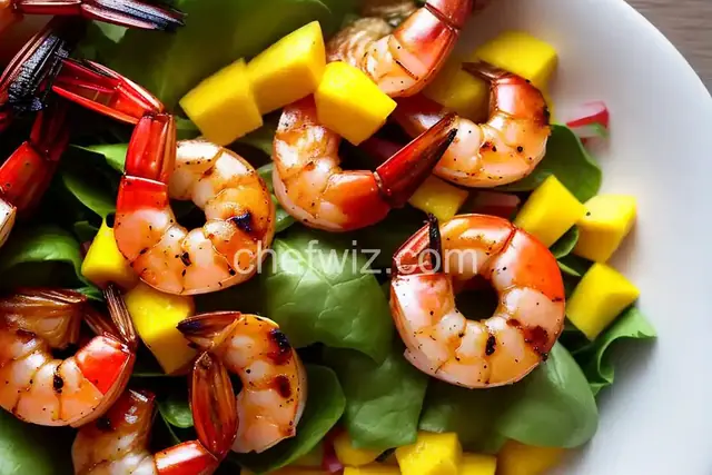 Grilled Shrimp with Mango Salsa