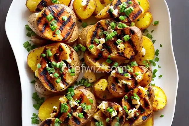 Grilled Smashed Potatoes Recipe