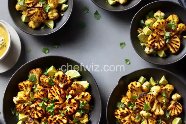 Grilled Spiced Cauliflower Recipe