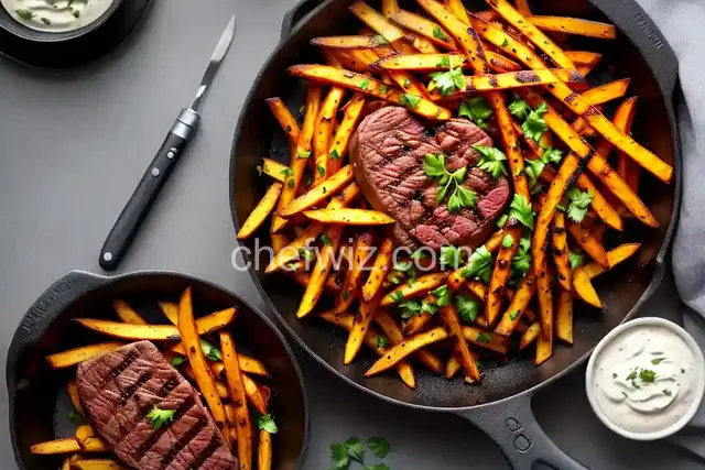 Grilled Steak Fries
