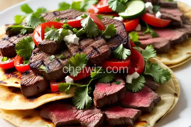 Grilled Steak Tostadas