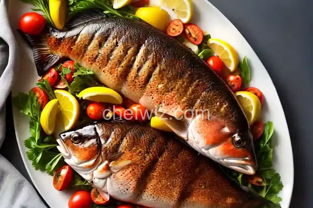 Grilled Stuffed Red Snapper