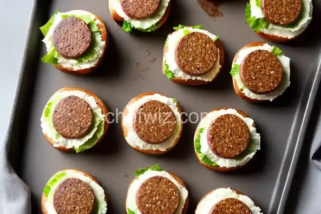 Grilled Summer Sausage Sliders