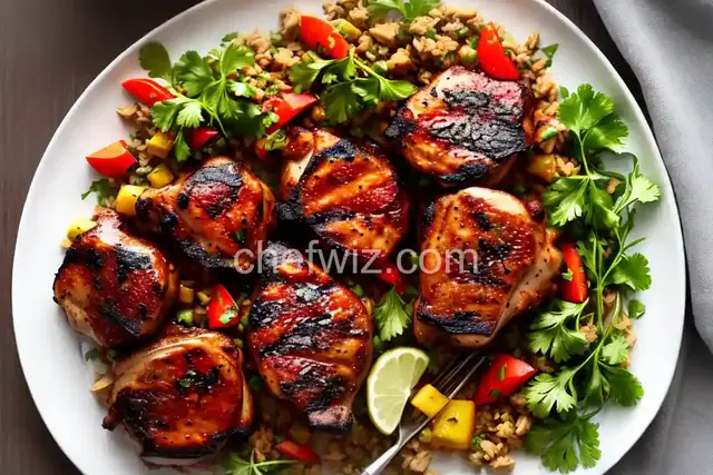 Grilled Tamarind Chicken Thighs