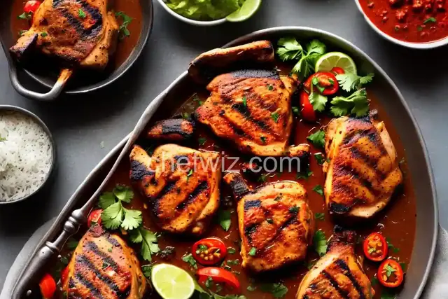 Grilled Tandoori Chicken Thighs
