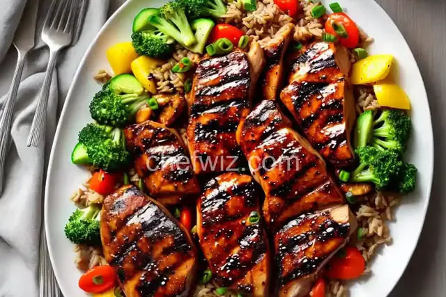 Grilled Teriyaki Beer Chicken