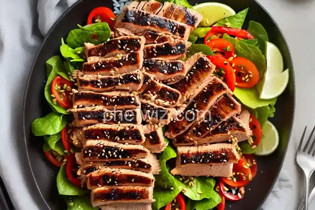 Grilled Teriyaki Tuna