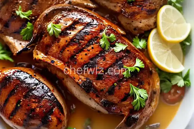 Grilled Texas Quail