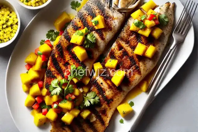 Grilled Tilapia with Mango Salsa
