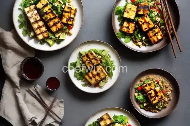 Grilled Tofu With Chipotle-Miso Sauce Recipe