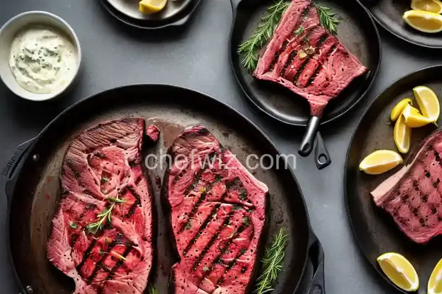 Grilled Tomahawk Steaks with Resting Butter