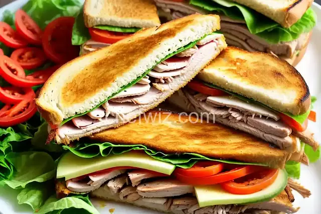 Grilled Turkey Cuban Sandwiches