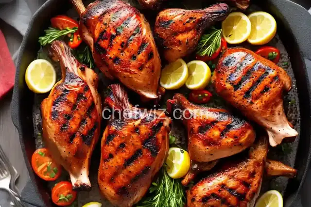 Grilled Turkey Legs