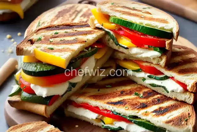 Grilled Vegetable Panini