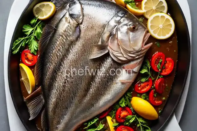 Grilled Whole Branzino