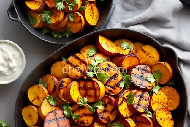 Grilled Yams