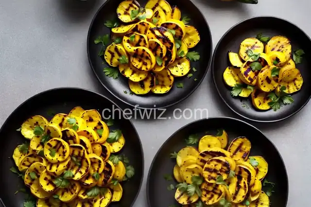 Grilled Yellow Squash