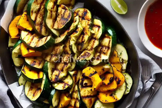 Grilled Zucchini and Squash