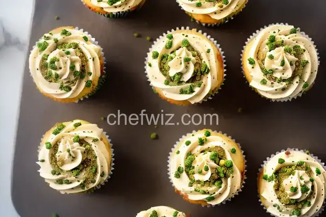 Grinchy Pull-Apart Cupcakes