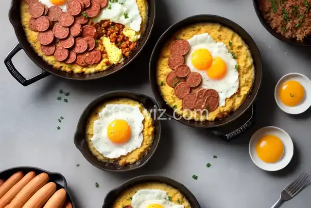 Grits, Sausage, and Egg Casserole