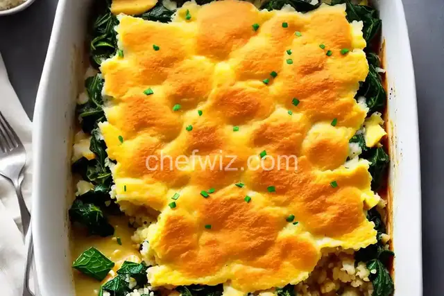 Grits and Greens Casserole
