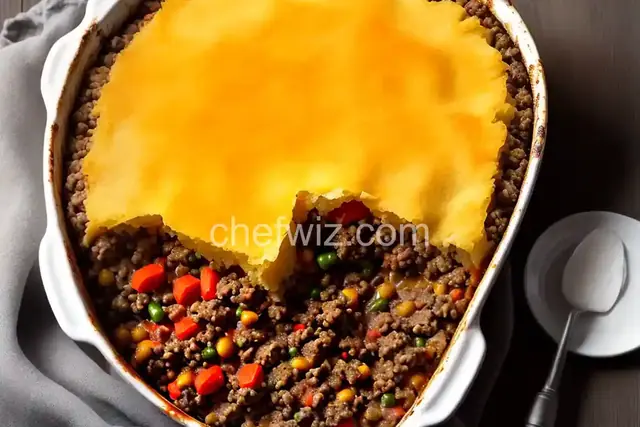Ground Beef Shepherd's Pie