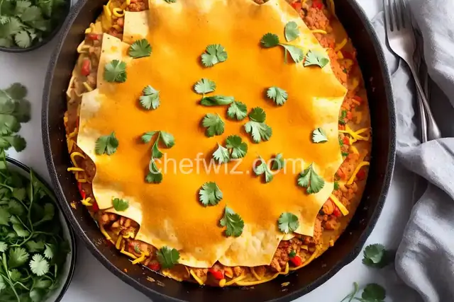 Ground Chicken Enchiladas