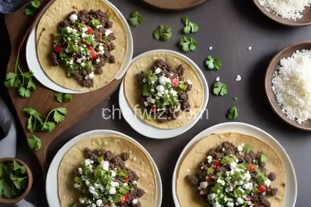 Ground Elk Tacos