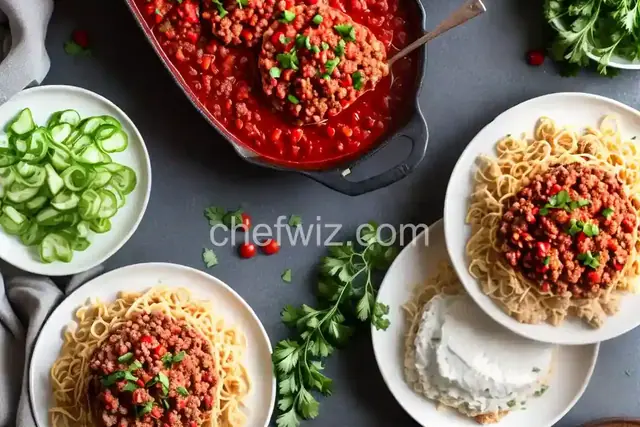 Ground Turkey Italian Sloppy Joes