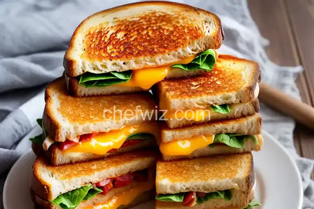 "Grown Up" Grilled Cheese Sandwich