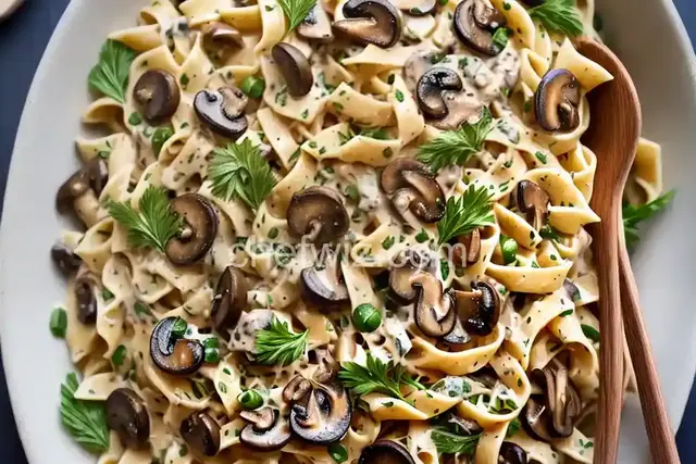 Gruyere and Mushroom Pasta Salad