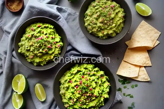 Guacamole with Garlic Scapes