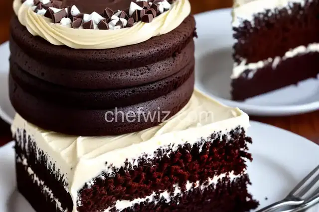 Guinness Chocolate Cake with Irish Cream Frosting