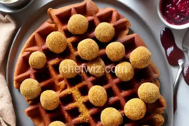 Gulab Jamun or Kala Jam (Waffle Balls)
