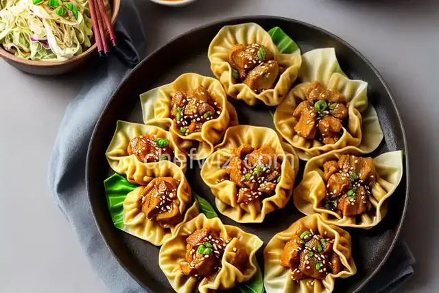 Guo Tie (Chinese Fried Pork and Cabbage Dumplings with Homemade Wrappers)