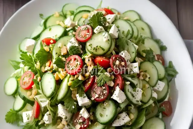 Gurkensalat (German Cucumber Salad)