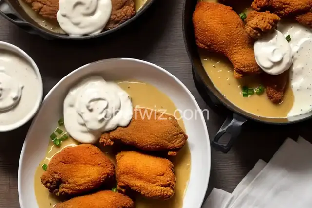 Gwen's Fried Chicken with Milk Gravy