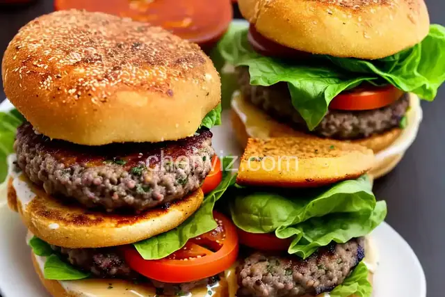 Habanero Parmesan Bacon Burger