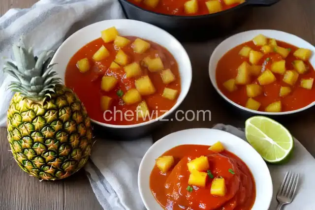 Habanero Pineapple BBQ Sauce