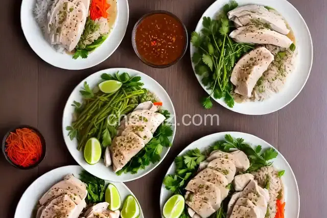 Hainanese Chicken Rice Set