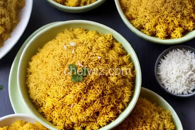 Halal Cart-Style Yellow Rice