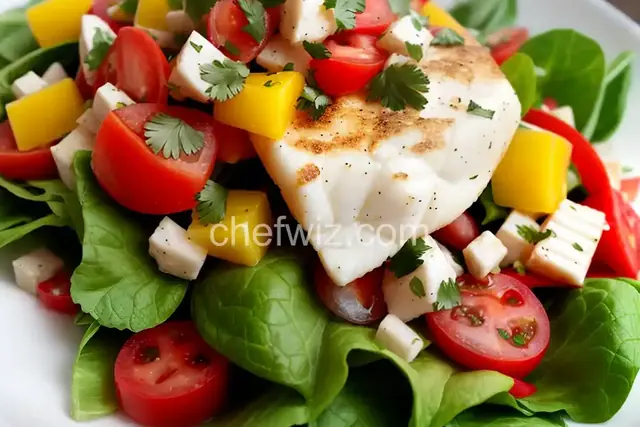 Halibut Ceviche Salad