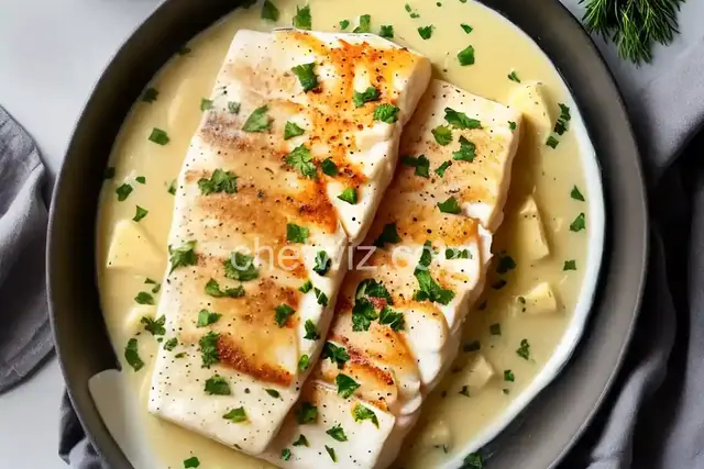 Halibut with Herbed Butter