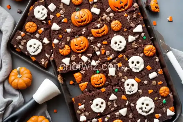Halloween Candy Bark