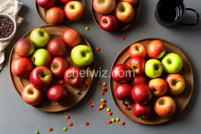 Halloween Candy-Coated Apples
